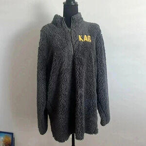 Kappa Alpha Theta, quarter zip coat by Oxford America